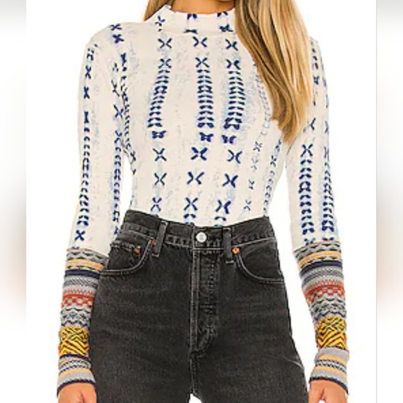 Free People We The Free Wonderful Swit Thermal Top Grey XS EUC - Picture 14 of 14